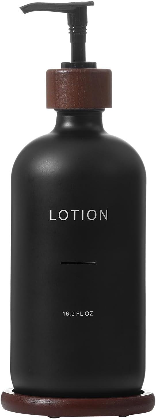 Soap Dispenser Bathroom, Refillable Lotion Dispenser by BONLONG