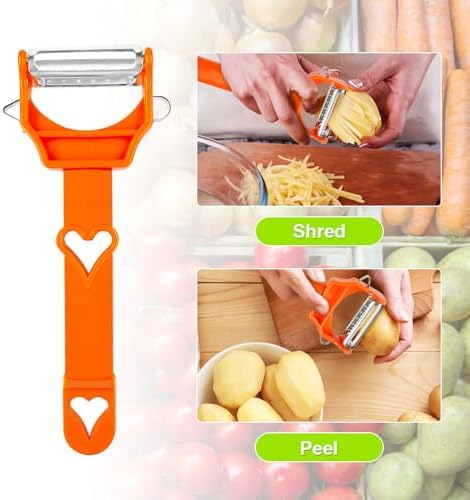 Multifunctional Kitchenware Set, 3-in-1 Peeler Multifunctional Single