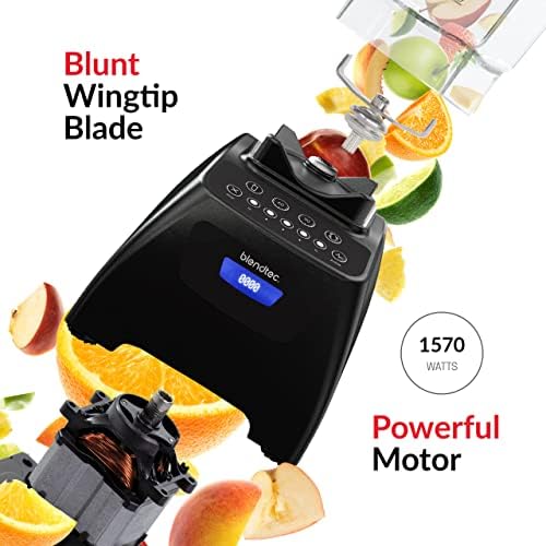 Blendtec Classic 575 Blender, Black, WildSide+ Jar