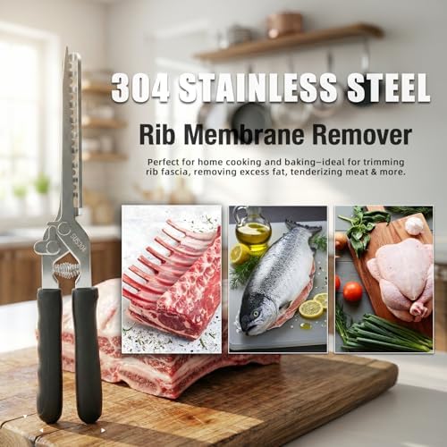 304 Stainless Steel Rib Membrane Removal Tool
