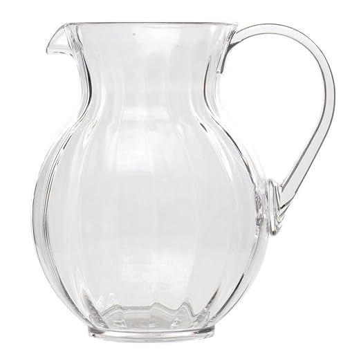 G.E.T. P-4090-PC-CL-EC Shatterproof Plastic Lemonade/Margarita Pitcher - Image 2