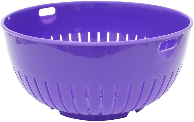 Hutzler Mini Food Colander Strainer, 6.25 Inch Diameter, BPA Free by HutzlerManufacturingCo