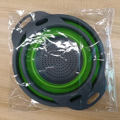 Sage & Steel Silicone Sink Strainer— Collapsible Design for Kitchen