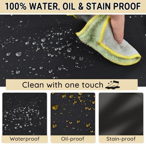 Water & Oil Proof Cooking Chef Apron Wash-Free for 2 Pockets Men and