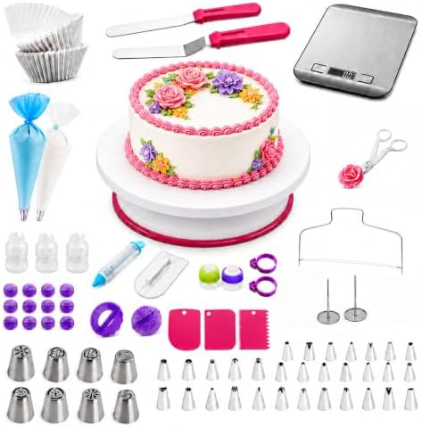 Baking Decoration Kit – with Premium Digital scale, Complete 244-Piece