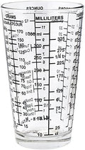 Dezine Products USA 1 1/2 Cup Mix-N-Measure Glass Measuring Cup