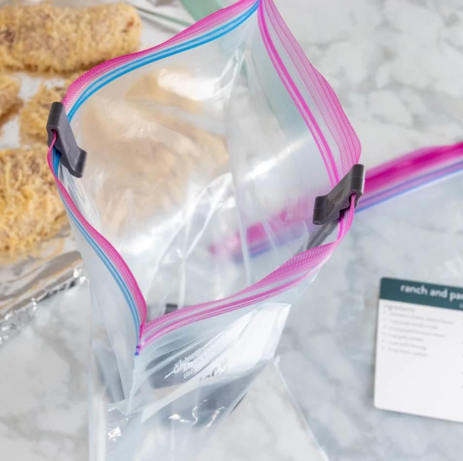 Passionate Penny Pincher Freezer Bag Holder Stand (2 Pack) | Freezer