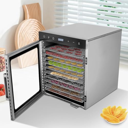 8/10-Tray Food Dehydrator, 800W
