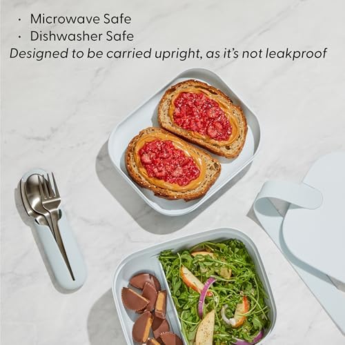 W&P Porter Bento Lunch Box, 3 Compartment Bento Box Portable Adult