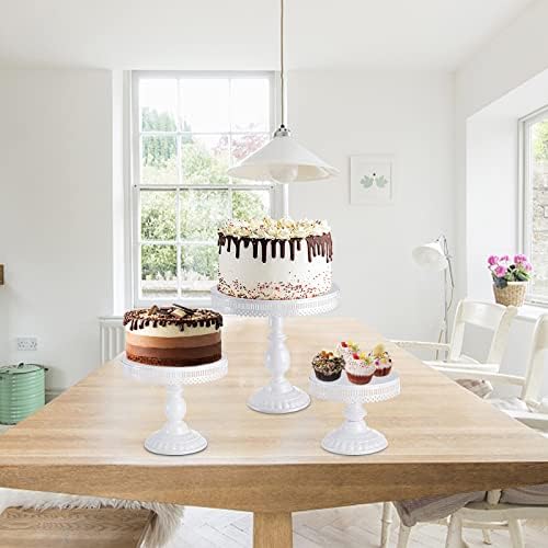 Hedume 10-Set Cake Stands, Metal Cupcake Stand Set with Multiple