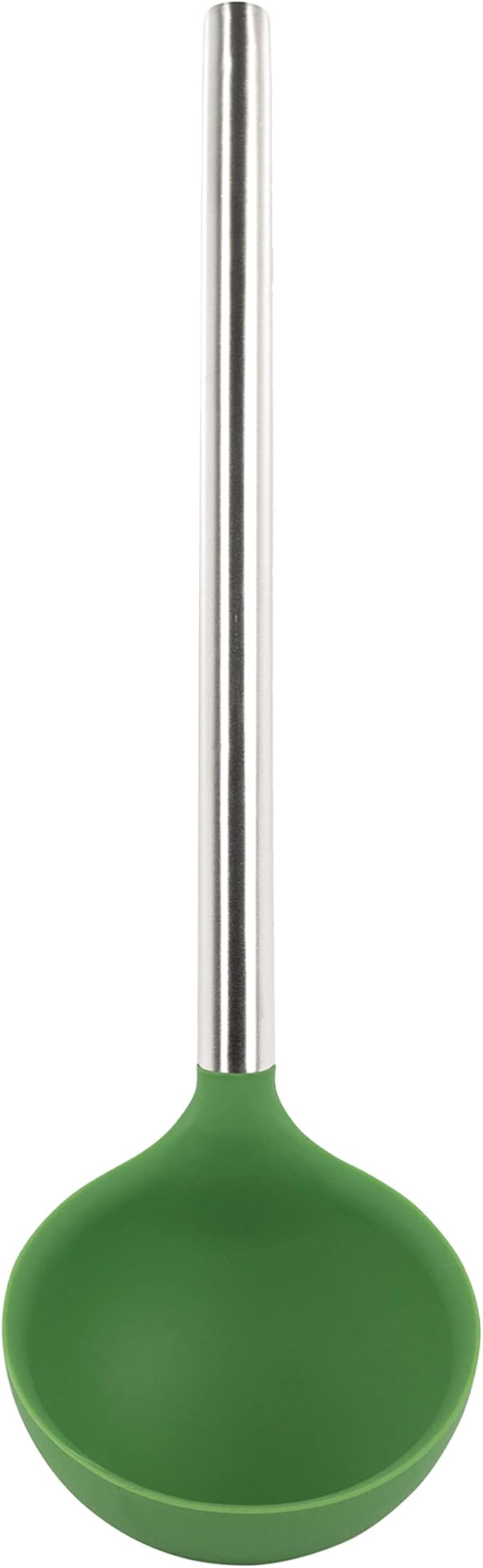 Tovolo Silicone Ladle With Stainless Steel Handle Deep Soup Ladle by Tovolo