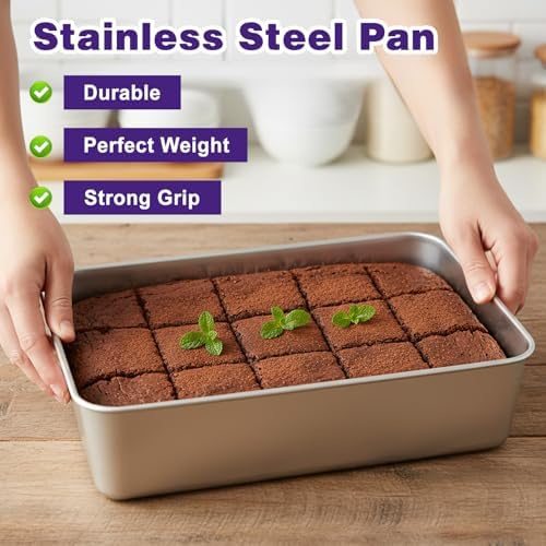 8 Pack Loaf Pan Set, 9x5 Inch Bread Loaf Pans for Baking