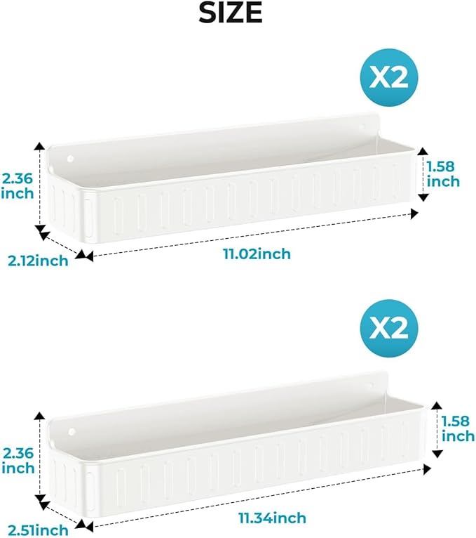 Nieifi Spice Rack Wall Mount, Spice Organizer - Image 2