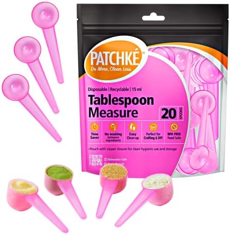 Disposable Measuring Spoons, Fits in Jar, Good for Formula, Coffee