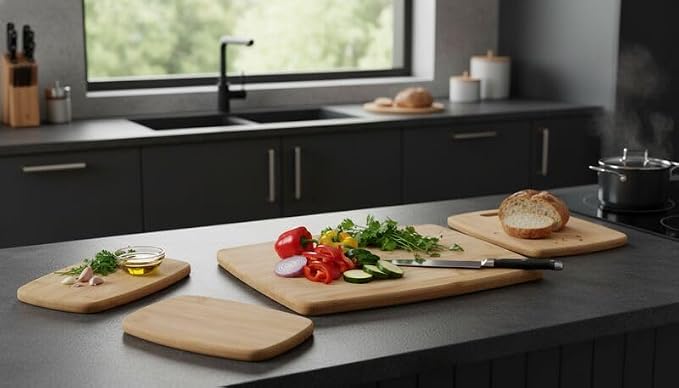 Farberware 4-Piece Bamboo Cutting Board Set - Image 9