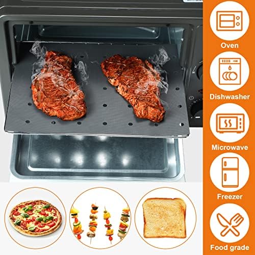 6 Pack Reusable Toaster Oven Liner Air Fryer Liners Trimmable