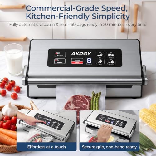 95Kpa Commercial Vacuum Sealer Machine, Stainless Steel