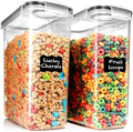 Shazo Airtight Food Storage Containers, 2 Pack, 6.3L