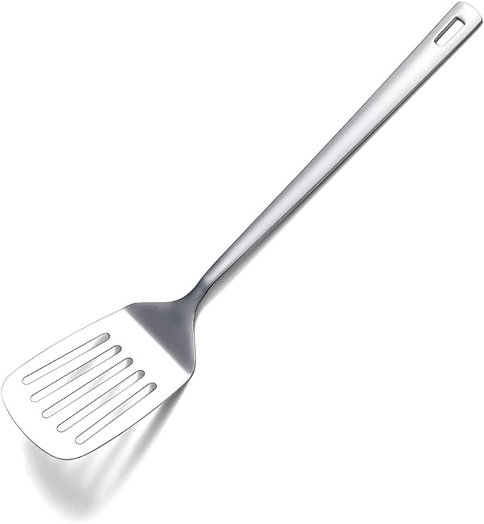 Stainless Steel Spatulas, Berglander Slotted Turner, Metal Turner by Berglander