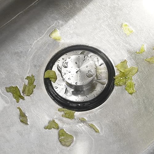 Tifanso 2PCS 3.34" Stainless Steel Kitchen Sink Stopper for 3-1/2"
