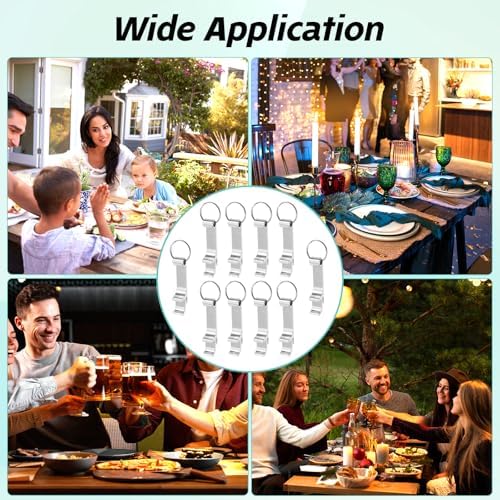 120 Pcs Bottle Opener Keychain, Wine Beer Opener Aluminum Thank You
