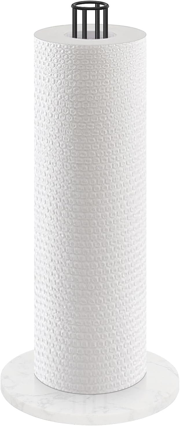 NearMoon Paper Towel Holder Countertop, Sturdy Metal Paper Towel Stand Dispenser by NearMoon