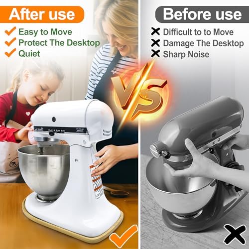 Bamboo Mixer Slider for KitchenAid 4.5-5 Qt Tilt-Head Stand Mixer