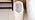 ELPHECO 2 Gallon Motion Sensor Bathroom Trash Can, White Gold