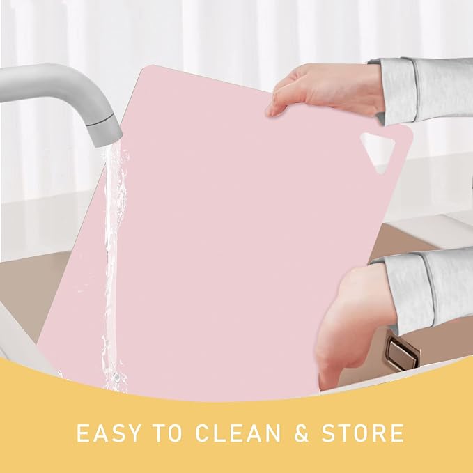 7 Pieces Plastic Flexible Cutting Boards - Image 6