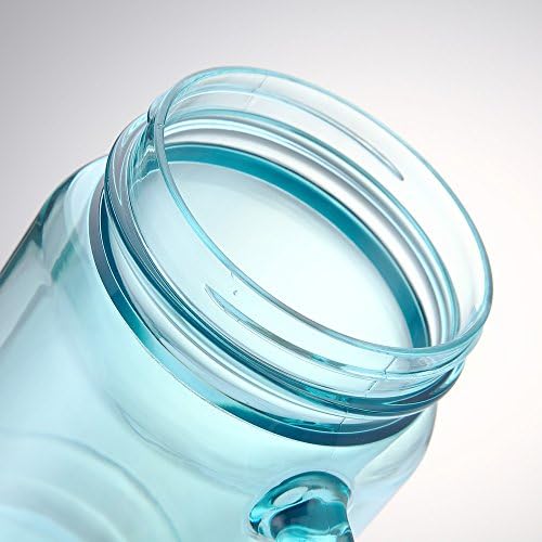 Cupture 2 Vintage Blue Mason Jar Tumbler Mug With Stainless Steel Lid