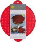 Luciano Housewares Multifunctional Frying Pan Silicone Splatter Screen by LucianoHousewares