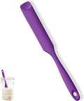 U-Taste Silicone Jar Spatula for Sourdough Starter: Long Skinny Food-Grade Jam by U-Taste