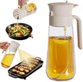 19.6 oz 2 in 1 Glass Olive Oil Sprayer