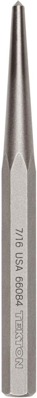 TEKTON 7/16 Inch Center Punch | 66084 | Made in USA by TEKTON