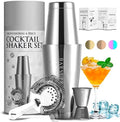 Boston Cocktail Shaker Set | 4-Piece Bar Set | Stainless Steel 304