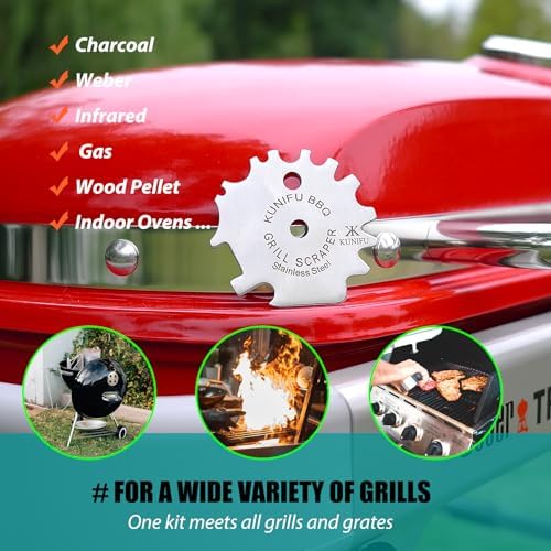 Bristle-Free BBQ Grill Scraper