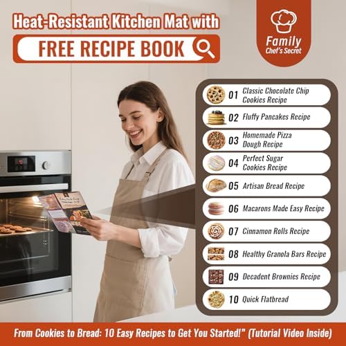 Silicone Baking Mat, Non-Stick Pastry Mat