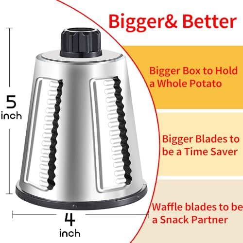 Weltonhm 4-in-1 Cheese Grater, White