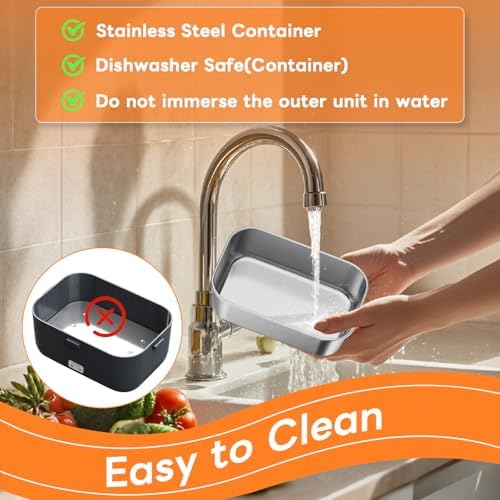 DUPASU Electric Lunch Box Food Warmer, 1.8L Heated Lunch Box for