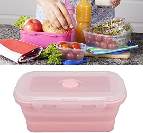 Collapsible Bowl Silicone Food Storage Containers Lunch Box Safe