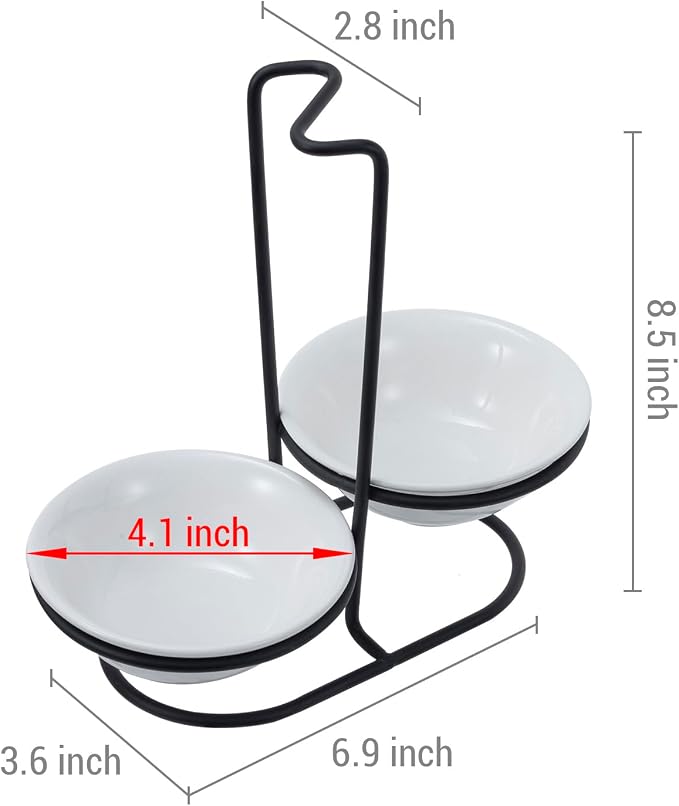 MyGift Countertop Ceramic Spoon Rest - Image 5