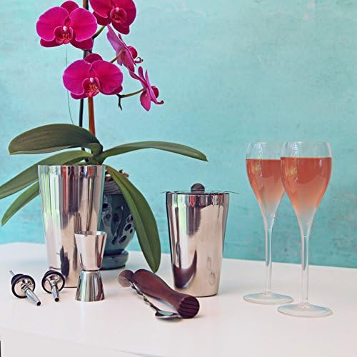 Bartender Kit Cocktail Shaker Set by Toncini | Bartending Tools &