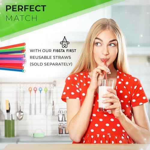 Buenalife Straw Cleaning Brush Set of 4