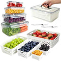 Fruit Storage Containers for Fridge, 5-Pack