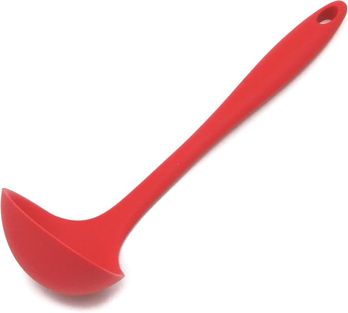 Chef Craft Premium Silicone Cooking Ladle, 11.25 inch by ChefCraft