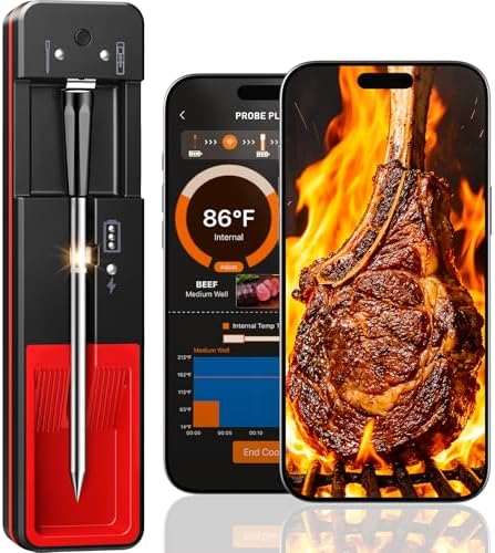 Smart Bluetooth Wireless Digital Meat Thermometer