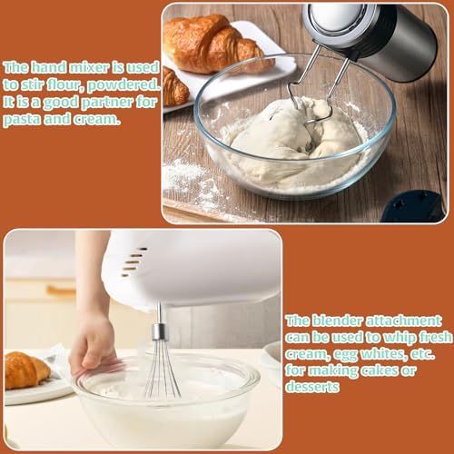 3Pcs Hand Mixer Beaters Dough Hook for Kitchen Aid, Stainless Steel