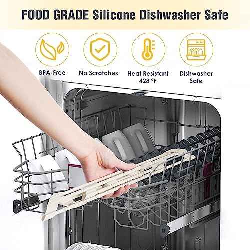 Tomorotec Triangle Roll-Up Dish Drying Rack, White