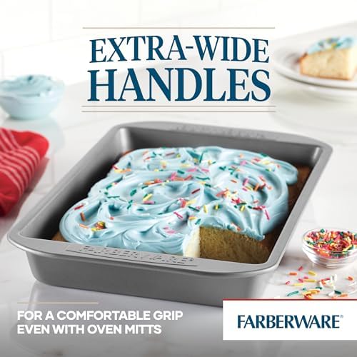 Farberware Nonstick Bakeware 9-Inch x 13-Inch Rectangular Cake Pan