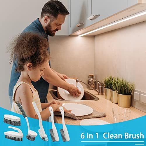 6 PCS Household Cleaning Brush Set